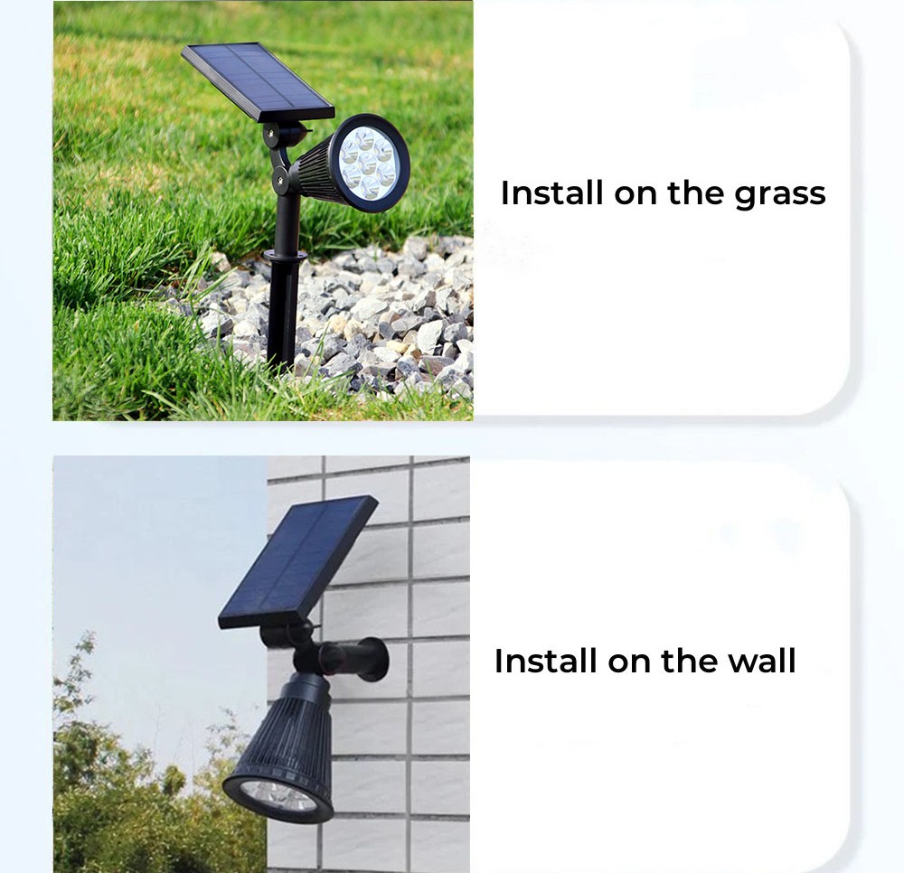 Solar Powered Landscape Spot Lights